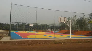 Ultra Modern Basketball Court Construction