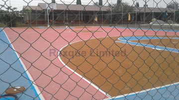 Ultra Modern Fencing for Play Courts